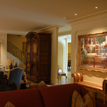 Traditional Residence Gated Subdivision Interior Lighting Design Little Rock, AR