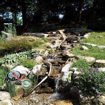Pondless Waterfalls Ideas for your Kentucky Landscape