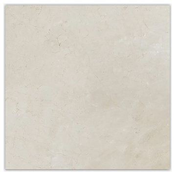 Crema Marfil Honed 24x24 Marble Tile