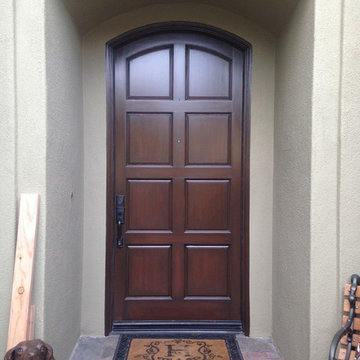 Faux Finish Door