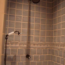 Bathroom Tile Work - Showerheads And Body Sprays