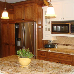 Painted and Cherry Kitchens with granite tops - Products
