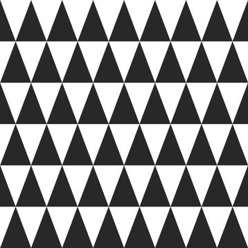 Verdon Black Geometric Wallpaper Bolt