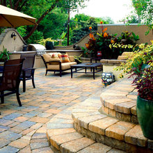 stone patio