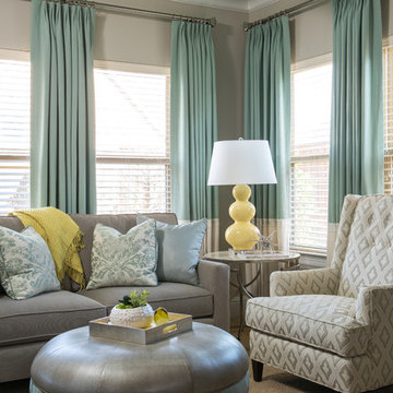 Green & Yellow Master Bedroom Retreat