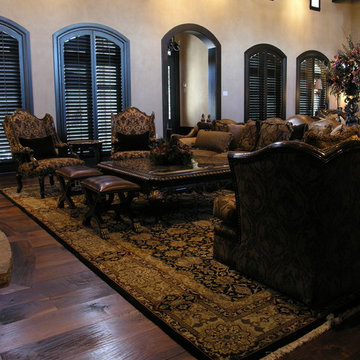 Hand Scraped Hand-Hewn Hand-Rubbed Antique Finish on Black American Walnut