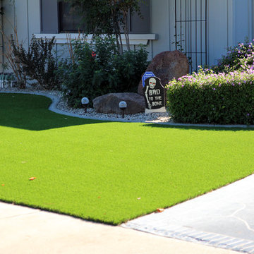 Artificial grass installation in Pleasanton, CA 2