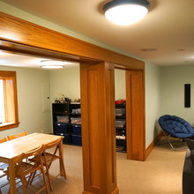 Basement workspace