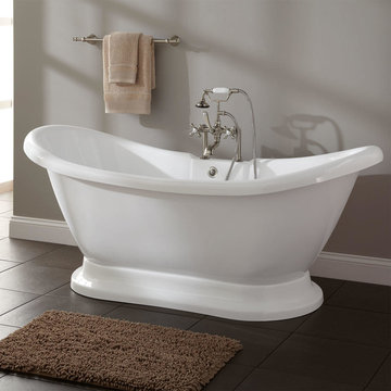 Rosalind Acrylic Pedestal Tub