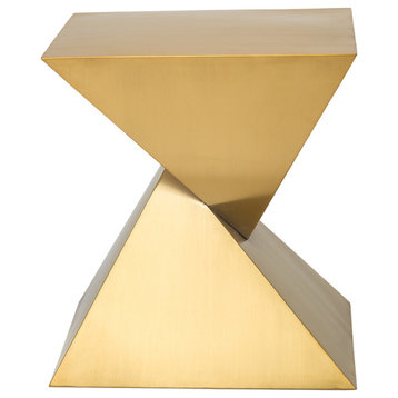 Giza Steel Gold Side Table