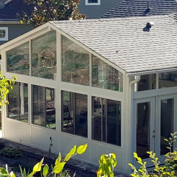 Sunroom and Deck Build Out - Biltmore Lake