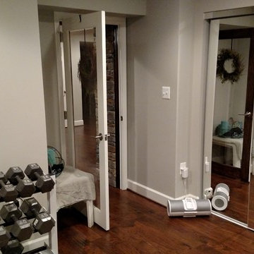 Basement Build-Out-Fitness Room