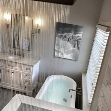 Kim E. master bathroom by Victor Smith