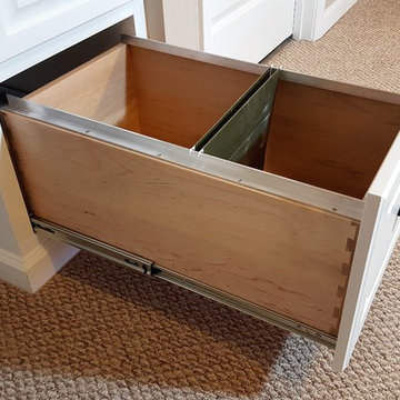 Built-in Desk with Bookcase