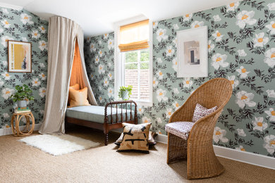 Inspiration for a transitional bedroom remodel in Los Angeles