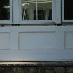 Cellular Vinyl Raised Window Panels - Window Treatments