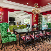 Red Dining Room