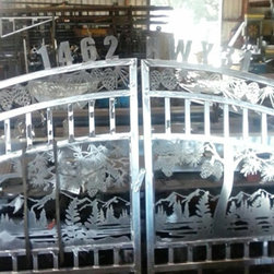 Custom Gates for Entrance or Stairs - Home Fencing And Gates