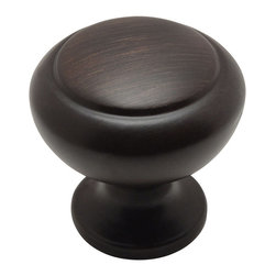 Cosmas - Cabinet Round Knob, 1-1/4" Diameter, Set of 25 - Cabinet And Drawer Knobs