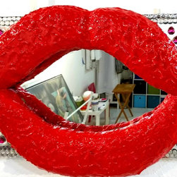 "Lipstick Mirror" - Wall Sculptures