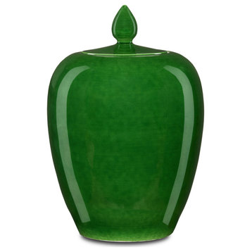 Imperial Green Ginger Jar
