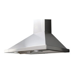 Miseno - Miseno MH00136CS 240 - 600 CFM 36 Inch Stainless Steel Wall - Range Hoods And Vents