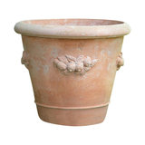 Poggi Ugo Beehive-Shaped Pot - Farmhouse - Outdoor Pots And Planters