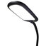 Slim Design LED Bright Reader Natural Daylight Full Spectrum Floor Lamp, Black