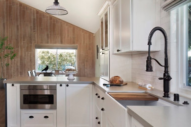 Inspiration for a transitional kitchen remodel in Orange County