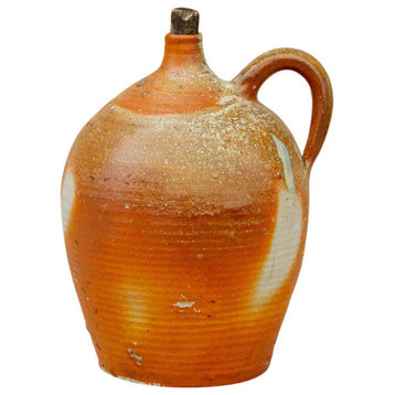 Glazed French Wine Container