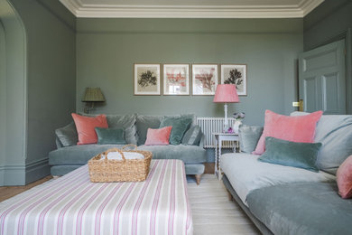 Traditional living room in Kent.
