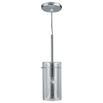 1-Lite Pendant Lamp Ps W/Outer Clear Glass 25W/B Type
