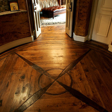 Hand Scraped Character Hickory Show Home