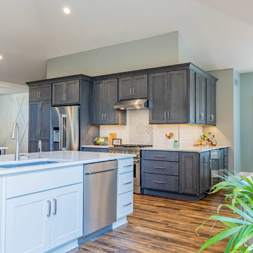 Merton's Kitchen and Family Room Redesign: Functional Chic