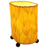Eangee 9"H Guyabano Orange Mini Uplight Accent Table Lamp