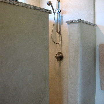 DeGarmo Strawbale - Tadelakt Master shower