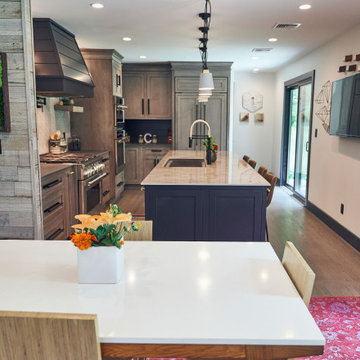Contemporary Rustic Blend Kitchen