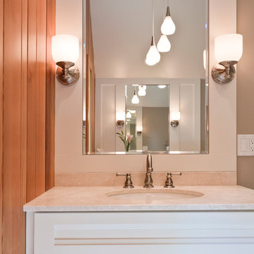 Eclectic Contemporary Master Bath