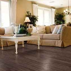 Steel Maple 5" Wide 1/2" Thick Hand Scraped Hardwood from the Mohawk Santa Barba - Engineered Wood Flooring