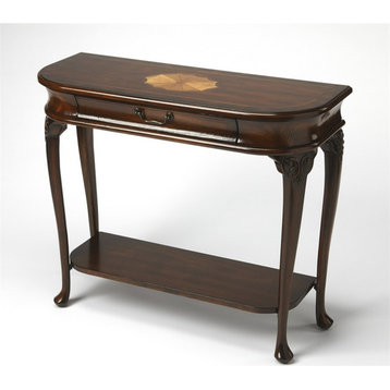 Butler Specialty Company Ridgeland Wood Console Table - Cherry Brown