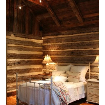Historic 1856 'Dog Trot' Log Home