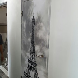 Paris Effiel Tower Door Art - Prints & Posters