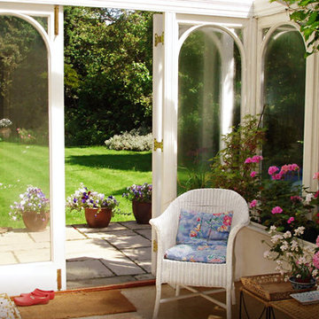 Conservatory looking toward the garden