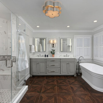 Oakton Virginia Master Bathroom