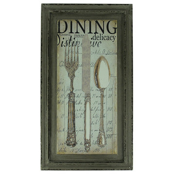 Distinctive Dining Vintage Silverware Wall Decor