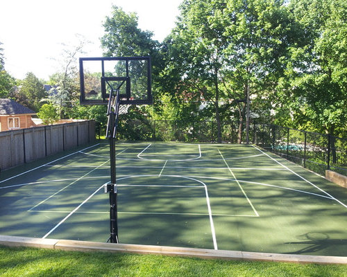 Backyard Basketball Courts | Houzz