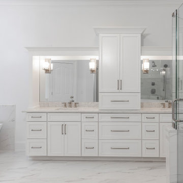 Timeless Marble Master Bathroom
