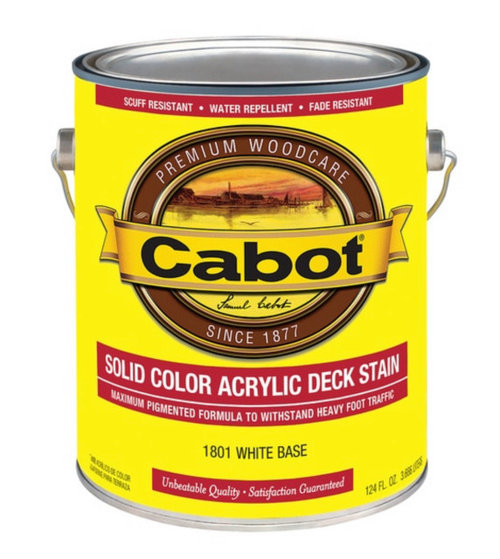 Ready Stain or Cabot solid color on fence?