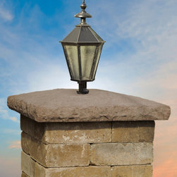 Cast Stone Light Column Cap - Columns And Capitals