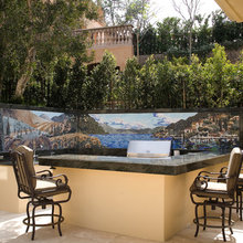 Outdoor bar